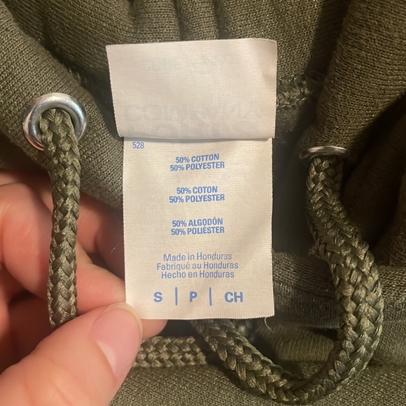 Forest green sweatshirt, barely worn (3x) - Picture 3 of 4